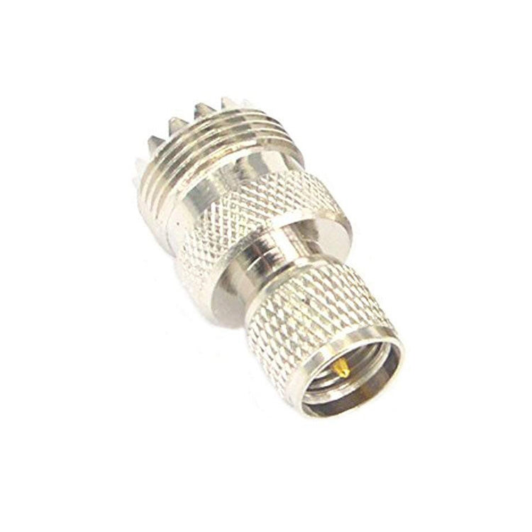 Adattatore coassiale RF con connettore mini UHF maschio a femmina UHF, UHF Male to UHF Female