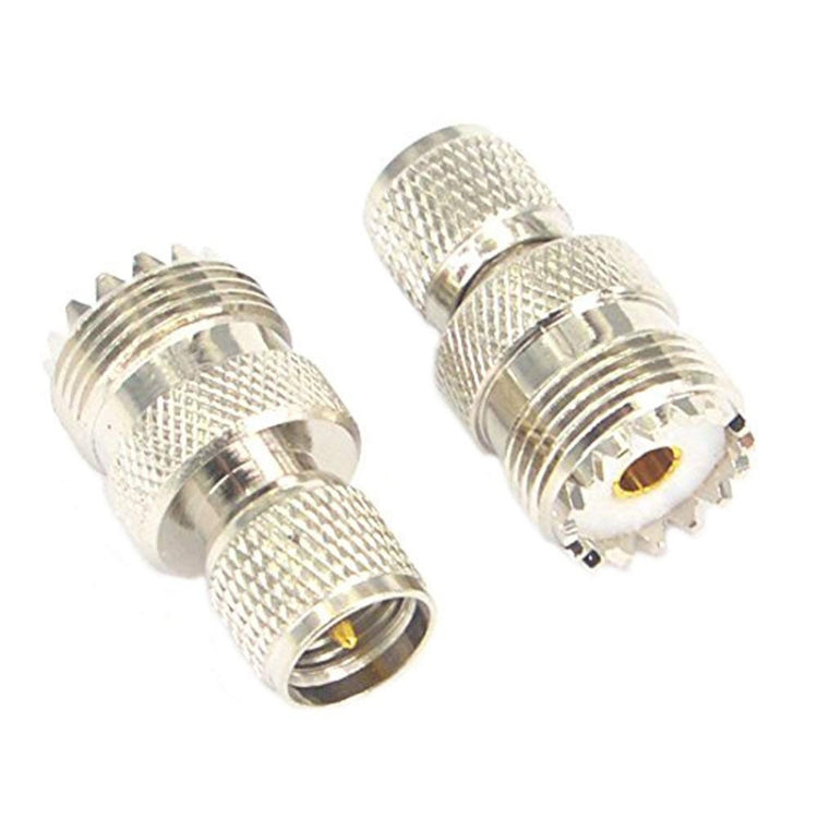 Adattatore coassiale RF mini UHF maschio a femmina UHF