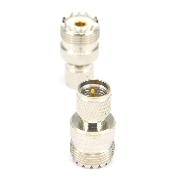 Adattatore coassiale RF mini UHF maschio a femmina UHF