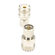 Adattatore coassiale RF con connettore mini UHF maschio a femmina UHF, UHF Male to UHF Female
