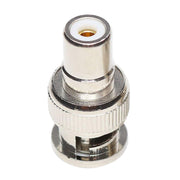 Adattatore per cavo coassiale con connettore BNC maschio a RCA femmina, Male to RCA