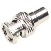 Adattatore per cavo coassiale con connettore BNC maschio a RCA femmina, Male to RCA