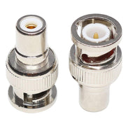 Adattatore per cavo coassiale con connettore BNC maschio a RCA femmina, Male to RCA