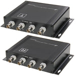 Trasmettitore e ricevitore video multiplexer 4 canali