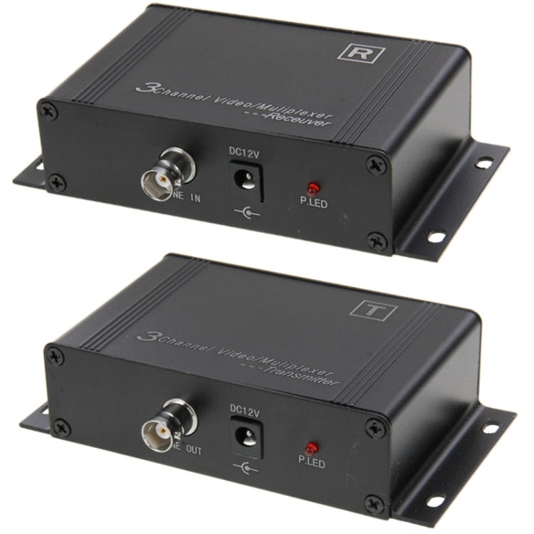 Trasmettitore e ricevitore multiplexer a 3 canali