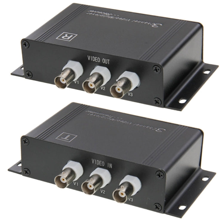 Trasmettitore e ricevitore multiplexer a 3 canali