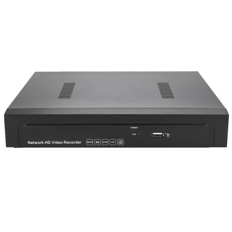 Videoregistratore digitale NVR 4 canali PoE con HDD