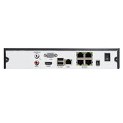 Videoregistratore digitale N4/1U-POE 4CH HDD NVR, supporto VGA / HDMI / USB, COTIER