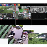 Kit NVR 4 canali 720P con telecamera IP 1.0 Mega Pixel