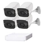 Kit NVR 4 canali 720P con telecamere IP 1MP IR 20m