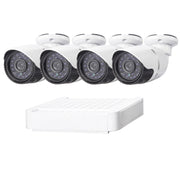 Kit NVR telecamera IP N4B-Mini/L 4 canali 720P 1.0 Mega Pixel, supporto visione notturna/rilevamento movimento, distanza IR: 20 m, N4B-Mini/L