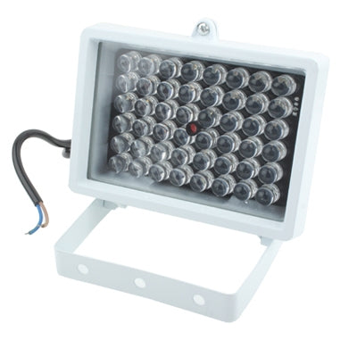 Luce ausiliaria a 48 LED per telecamera CCD, distanza IR: 50 m (ZT-48W), dimensioni: 9x12,5x8 cm