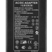 Adattatore di alimentazione CA DVR 12V 4A / 8 canali con spina UE, punte di uscita: 5,5 x 2,5 mm, EU Plug 12V 4A, AU Plug 12V 4A, UK Plug 12V 4A, US Plug 12V 4A
