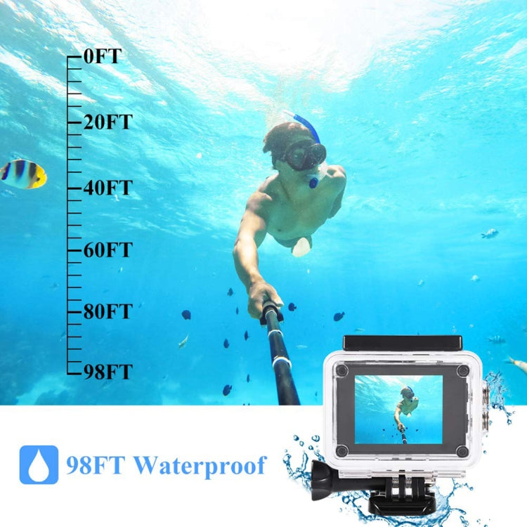 Videocamera sportiva SJ4000 Full HD 1080P con custodia impermeabi