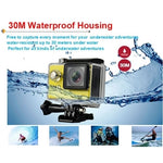 Fotocamera sportiva WiFi H9 4K Ultra HD 12MP impermeabile