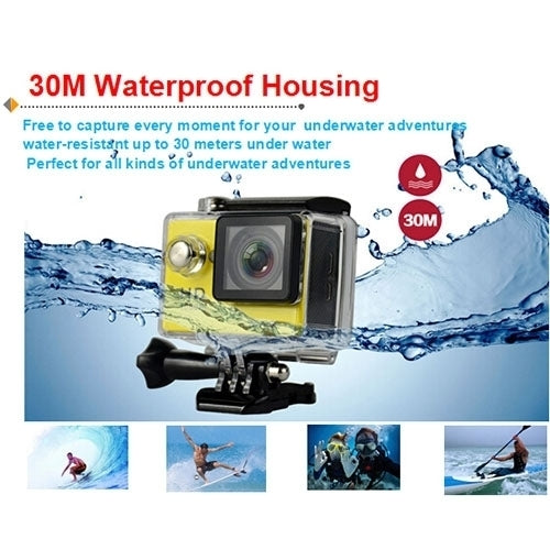 Fotocamera sportiva WiFi H9 4K Ultra HD 12MP impermeabile