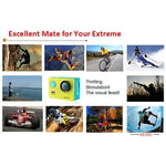 Fotocamera sportiva WiFi H9 4K Ultra HD 12MP impermeabile