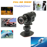Fotocamera per casco d'azione F9 Full HD 1080P