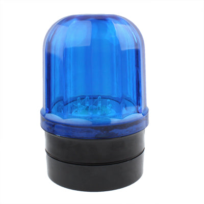 Spia stroboscopica a 6 LED per auto con forte base magnetica, Blue + Black, Red + Black, Yellow + Black