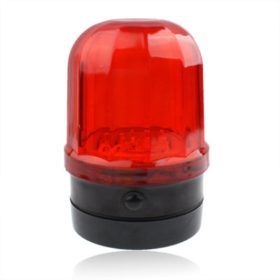 Spia stroboscopica a 6 LED per auto con forte base magnetica, Blue + Black, Red + Black, Yellow + Black