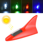 Luce di allarme posizionata in alto con pinna di squalo solare, Red, Gold, Blue, Gray