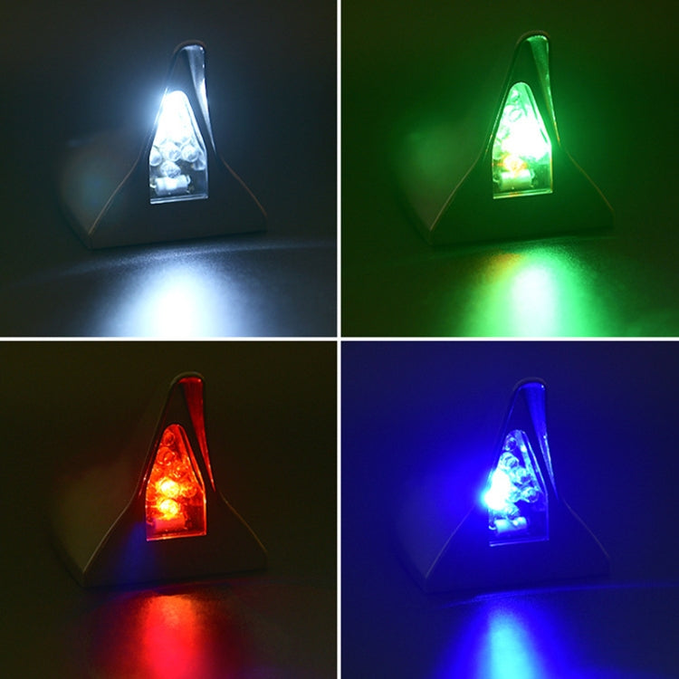 Luce di allarme posizionata in alto con pinna di squalo solare, Red, Gold, Blue, Gray