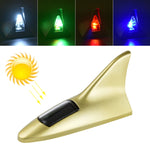 Luce di allarme posizionata in alto con pinna di squalo solare, Red, Gold, Blue, Gray