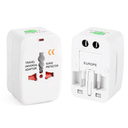 Adattatore da viaggio universale mondiale tutto in 1 (EU + AU + UK + US)., Travel Adaptor
