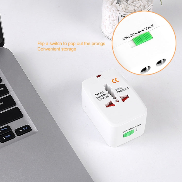 Adattatore da viaggio universale EU AU UK US 10A 110-250V