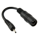 Adattatore di ricarica maschio pin piccolo da 5,5 x 2,1 mm a Nokia 2,0 mm, lunghezza: 9,5 cm
