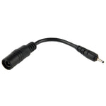 Adattatore di ricarica maschio pin piccolo da 5,5 x 2,1 mm a Nokia 2,0 mm, lunghezza: 9,5 cm