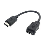 CY-201 Cavo USB 3.1 tipo C maschio a micro USB 2.0 femmina per Nokia N1, lunghezza cavo: 20 cm