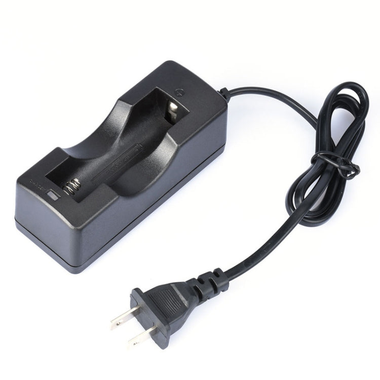 Caricabatteria per batteria 18650 uscita 4,2V 650mA con cavo