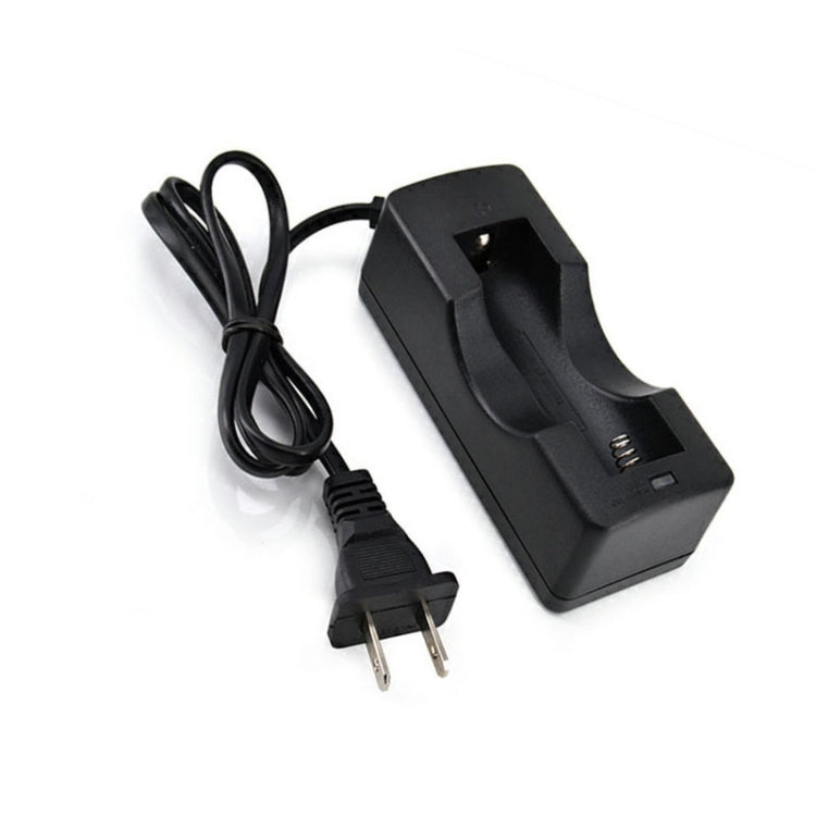Caricabatteria per batteria 18650 uscita 4,2V 650mA con cavo