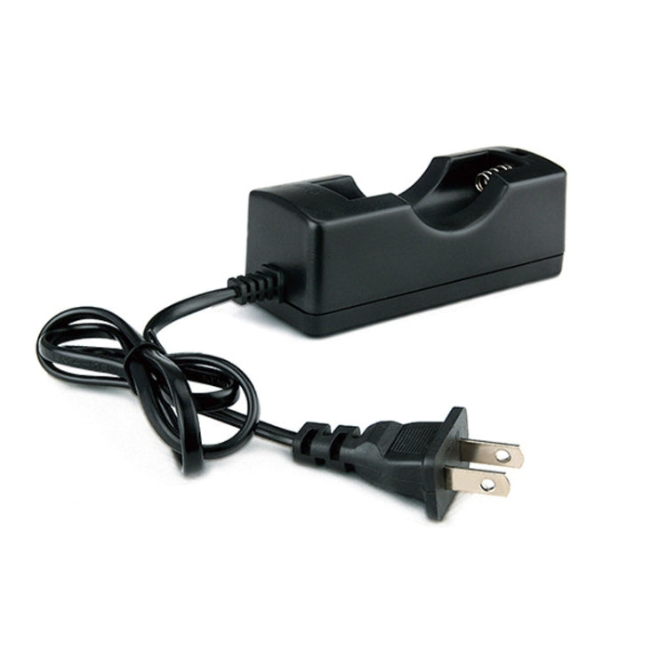 Caricabatteria per batteria 18650 uscita 4,2V 650mA con cavo