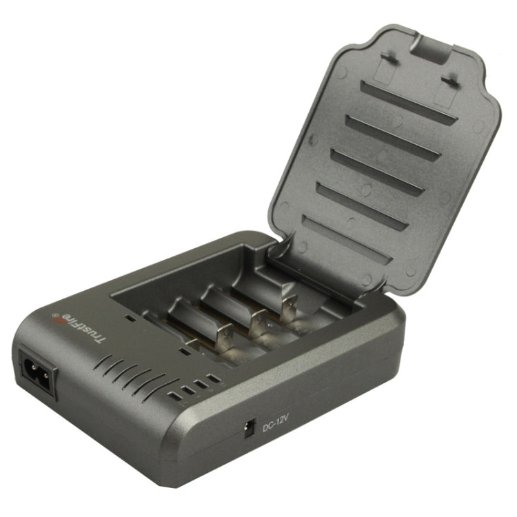 Caricabatterie universale TrustFire 4 slot per batterie 10430-185