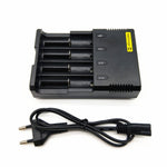 Caricabatterie universale per batterie al litio 10440-26650