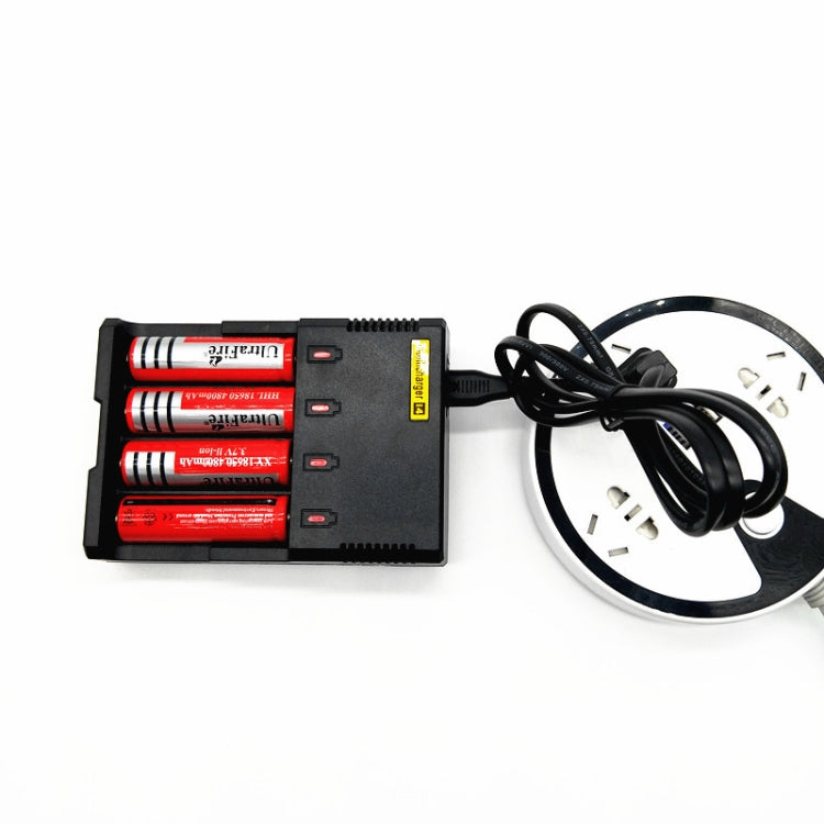 Caricabatterie universale per batterie al litio 10440-26650