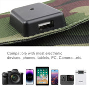 Pannello solare pieghevole portatile da 10 W/Borsa per caricabatterie solare per laptop/telefoni cellulari, 10W
