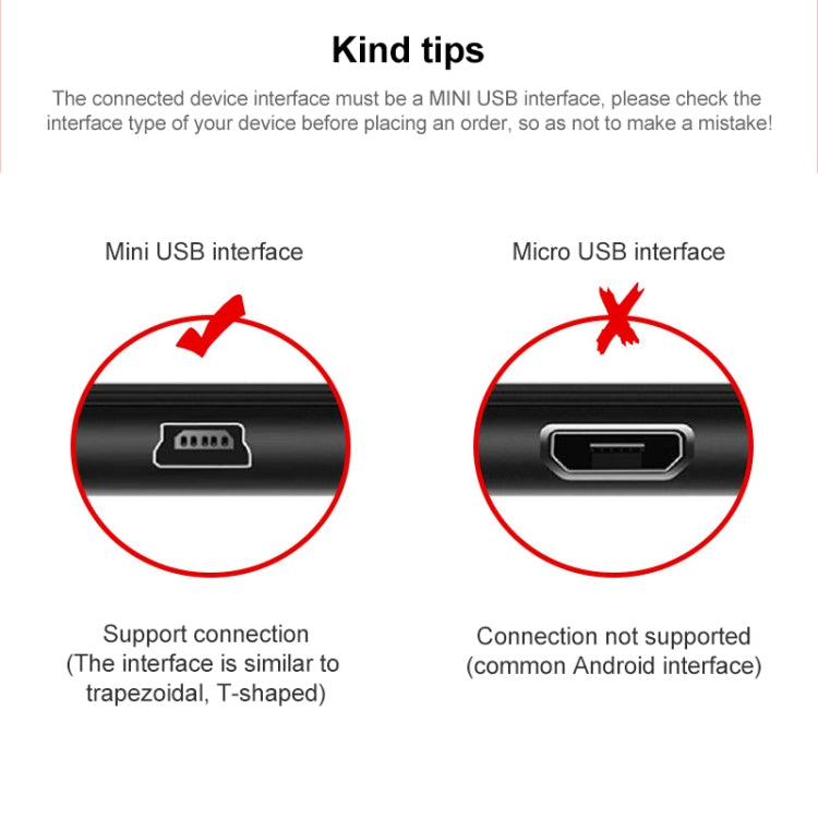 Cavo dati e caricabatterie USB retrattile per Motorola V3 / telefono cellulare / MP3 / MP4 / fotocamera digitale / GPS, lunghezza: 10 cm (può essere esteso fino a 80 cm), nero, USB 2.0 to Mini 5 Pin, USB 1.1 to Mini 5 Pin