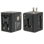 Adattatore universale da viaggio con 2 USB 2.1A