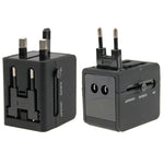 Adattatore universale da viaggio con 2 USB 2.1A