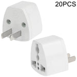 Adattatore spina da viaggio US 20 pezzi 100-250V