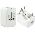 Adattatore di presa universale con 2 porte USB