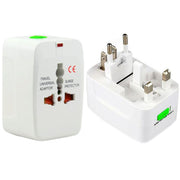 Adattatore di presa, spina universale per adattatore di alimentazione CA da viaggio EU US UK AU, Plug Adapter