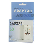 Adattatore di presa universale con 2 porte USB