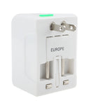 Adattatore di alimentazione universale da viaggio con porta USB