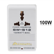 Adattatore per presa americana, convertitore di potenza da 100 W da AC117V a AC230V, 100W