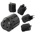 Adattatore universale da viaggio EU AU UK US 60x58x56mm