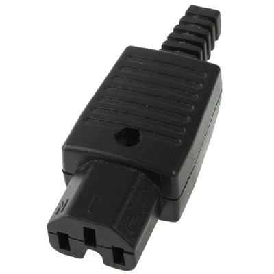 Adattatore per presa di corrente da viaggio universale da parete CA femmina a 3 poli, 3 Prong Female